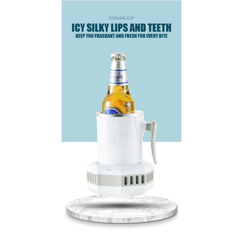 Refrigerador portátil Electric Summer Drink Beber Hervidor de refrigerador Instantáneo de enfriamiento rápido Taza de refresco frío Máquina de bebida pequeña Pequeña hervidor de electrodomésticos