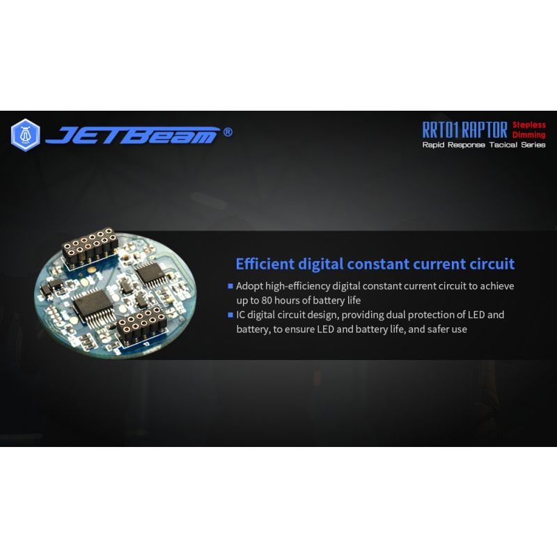 JETBEAM JET-RRT01 XP-L 950 LUMEN LED FLORTE DE EDC