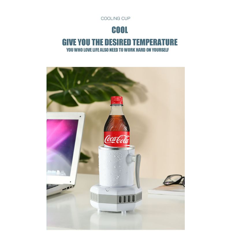 Refrigerador portátil Electric Summer Drink Beber Hervidor de refrigerador Instantáneo de enfriamiento rápido Taza de refresco frío Máquina de bebida pequeña Pequeña hervidor de electrodomésticos