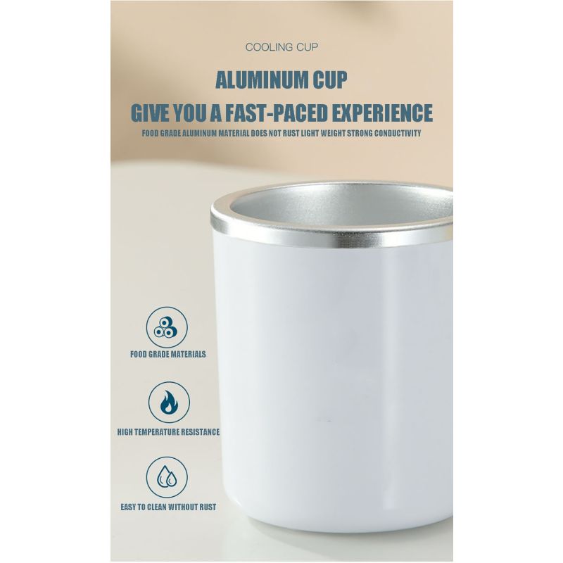 Refrigerador portátil Electric Summer Drink Beber Hervidor de refrigerador Instantáneo de enfriamiento rápido Taza de refresco frío Máquina de bebida pequeña Pequeña hervidor de electrodomésticos