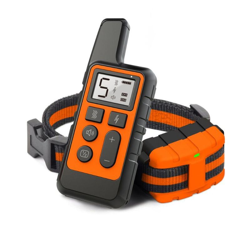 Nuevo collar de entrenamiento de perros recargable impermeable remoto de perros eléctrico de perros de perros con beep de vibración entrenamiento para perros collar de perro electrónico