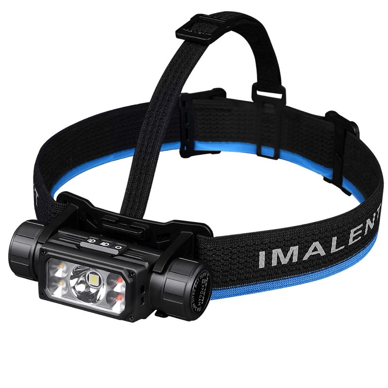 Linterna frontal con triple fuente de luz IMALENT HT70
