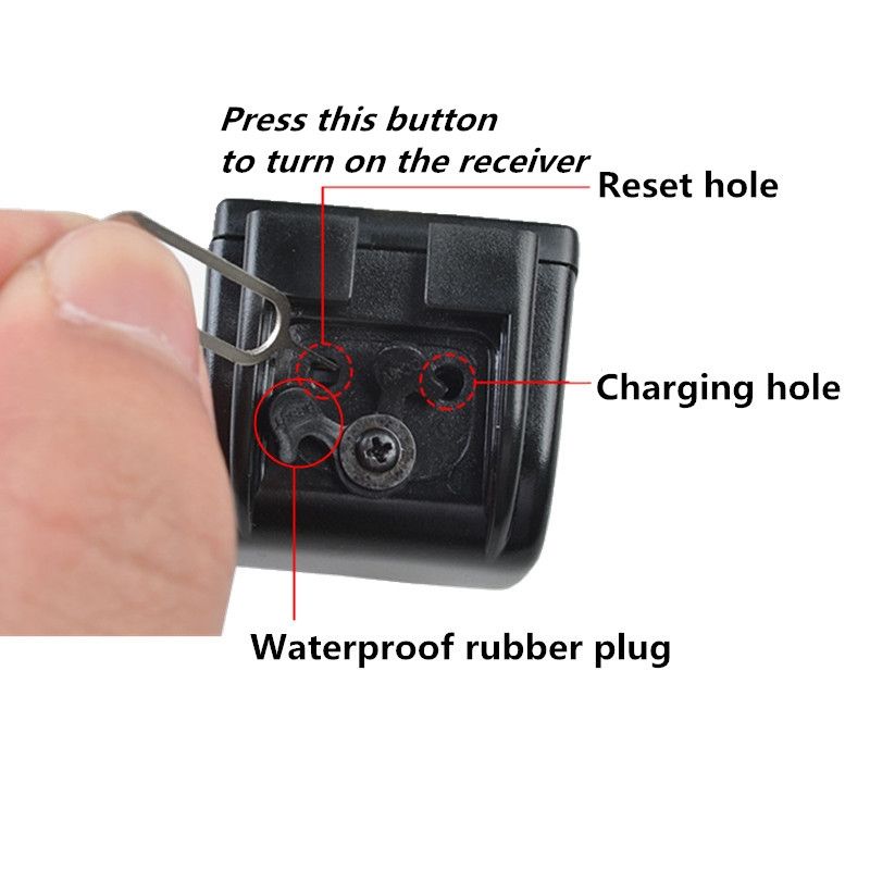 300M Electricero eléctrico de entrenamiento de perros, control remoto impermeable, control remoto, con control remoto LCD para todo tamaño, choque de vibración, collar de mascotas de sonido