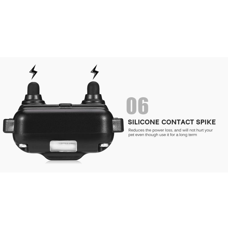 2020 Nuevo 800M Electric Training Collan Colllar PET control remoto impermeable recargable con pantalla LCD para todo el tamaño de la vibración de choque