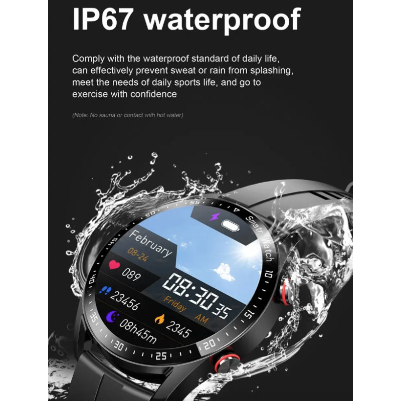 Reloj inteligente con llamada Bluetooth HW20 ECG+PPG