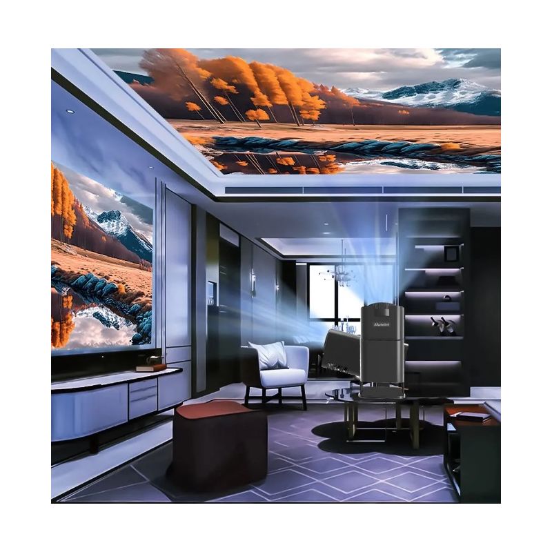 HY320 Android 11 390ANSI Proyector 4K Nativo 1080P Dual Wifi6 BT5.0 Cine Proyector portátil al aire libre