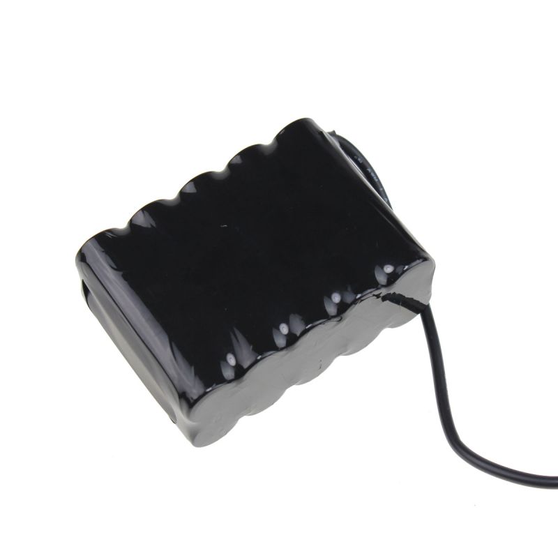 5521 DC Interface 8.4V 10x18650 22000mAh Batería de luz Bicyc para la luz delantera de la bicicleta LED