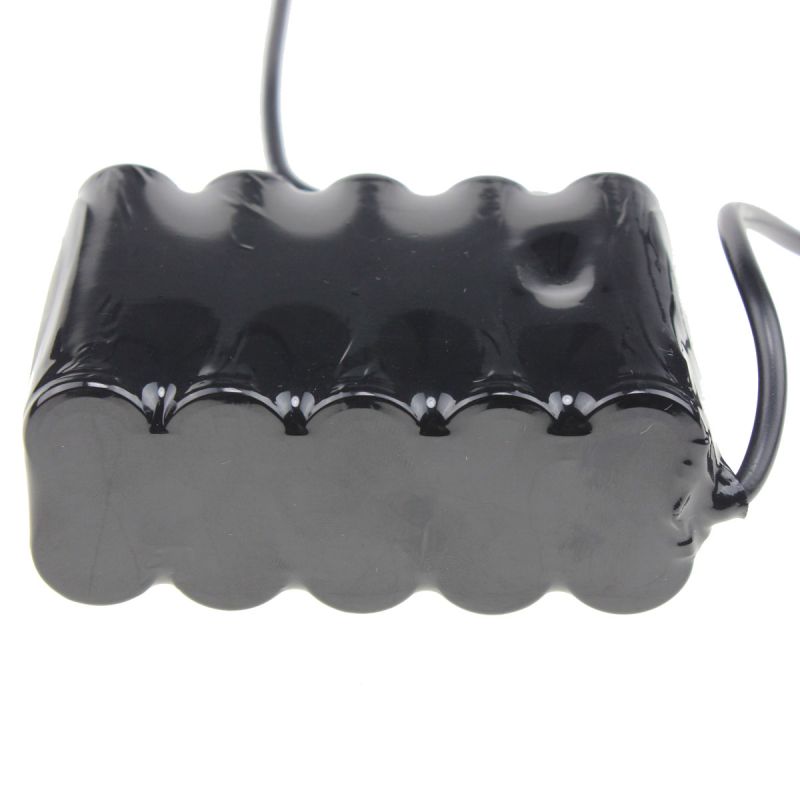 5521 DC Interface 8.4V 10x18650 22000mAh Batería de luz Bicyc para la luz delantera de la bicicleta LED