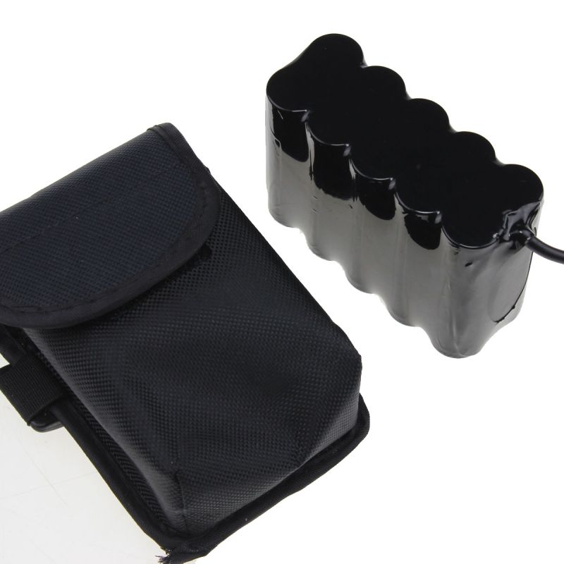 5521 DC Interface 8.4V 10x18650 22000mAh Batería de luz Bicyc para la luz delantera de la bicicleta LED