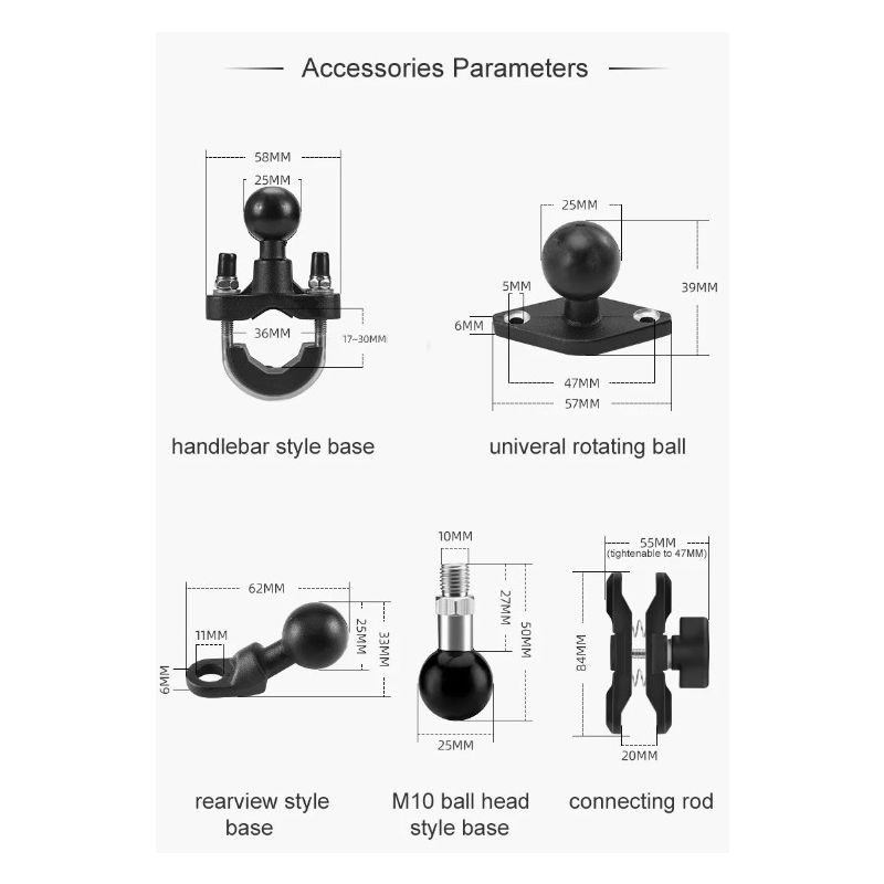 Soporte de teléfono ROCKBROS giratorio de aluminio ajustable soporte de teléfono para motocicleta antideslizante soporte de teléfono para bicicleta soporte de motocicleta eléctrica