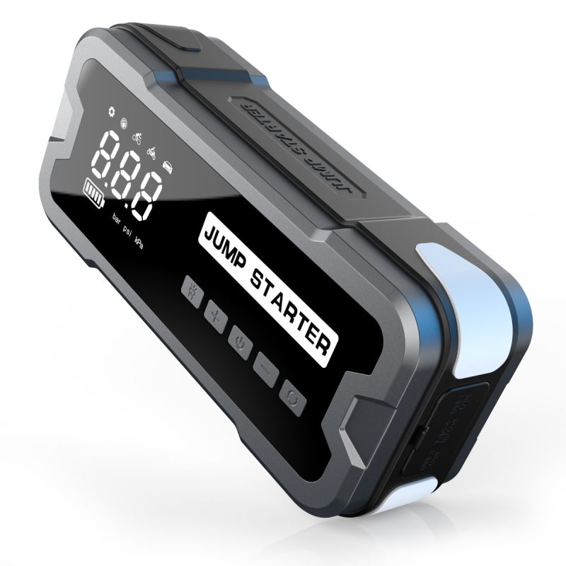 Dispositivo de arranque del cargador portátil del banco del poder del arrancador del salto para el arrancador del salto de la batería del coche de la emergencia