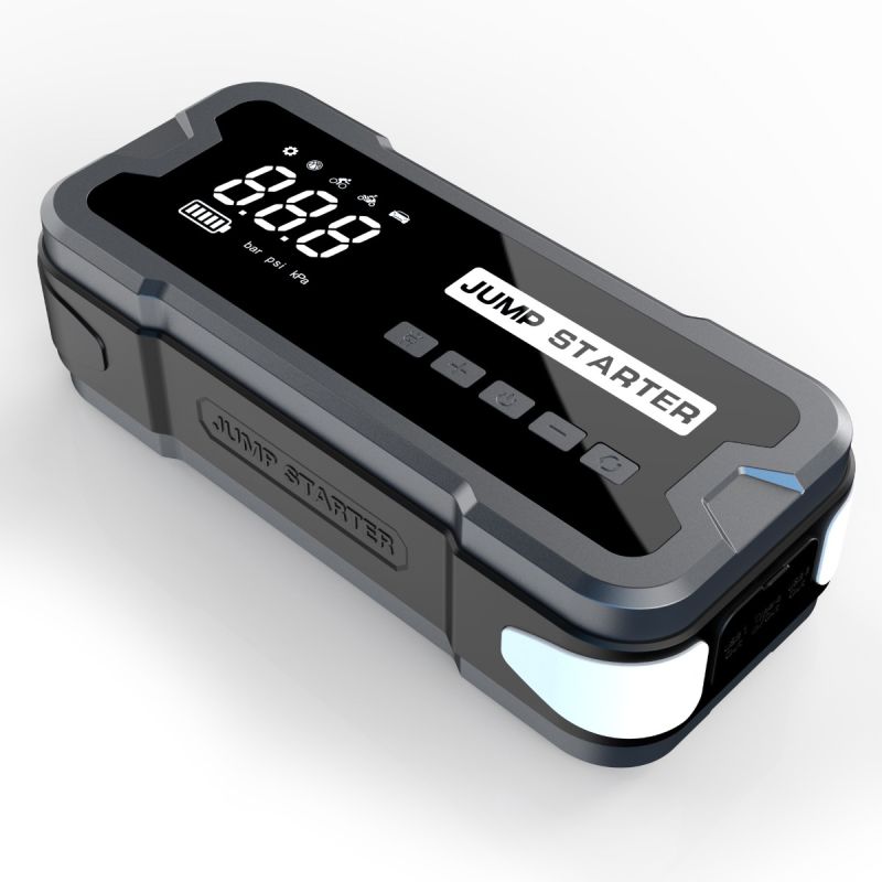 Dispositivo de arranque del cargador portátil del banco del poder del arrancador del salto para el arrancador del salto de la batería del coche de la emergencia