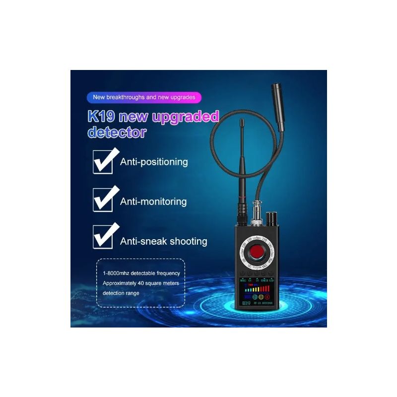 K19 Detector de señal RF inalámbrico Rastreador GPS