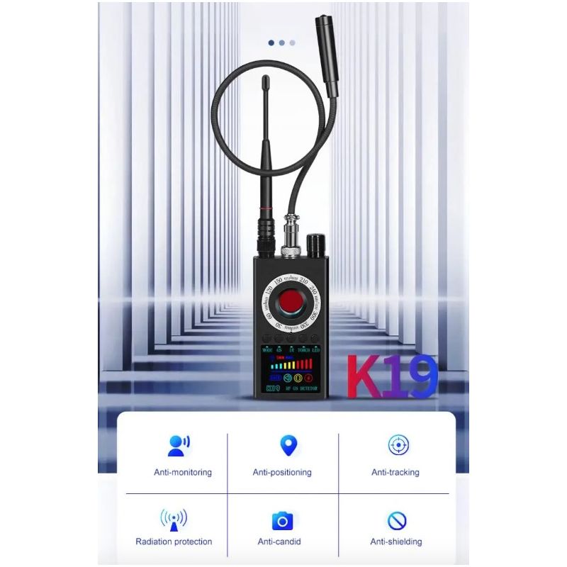 K19 Detector de señal RF inalámbrico Rastreador GPS