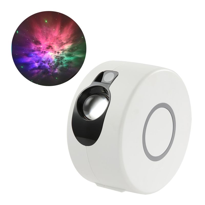 Láser estrellado cielo proyector noche luz 7 colores 360 grados rotación galaxia proyección lámpara ambiente ambiente iluminación de la noche regalo
