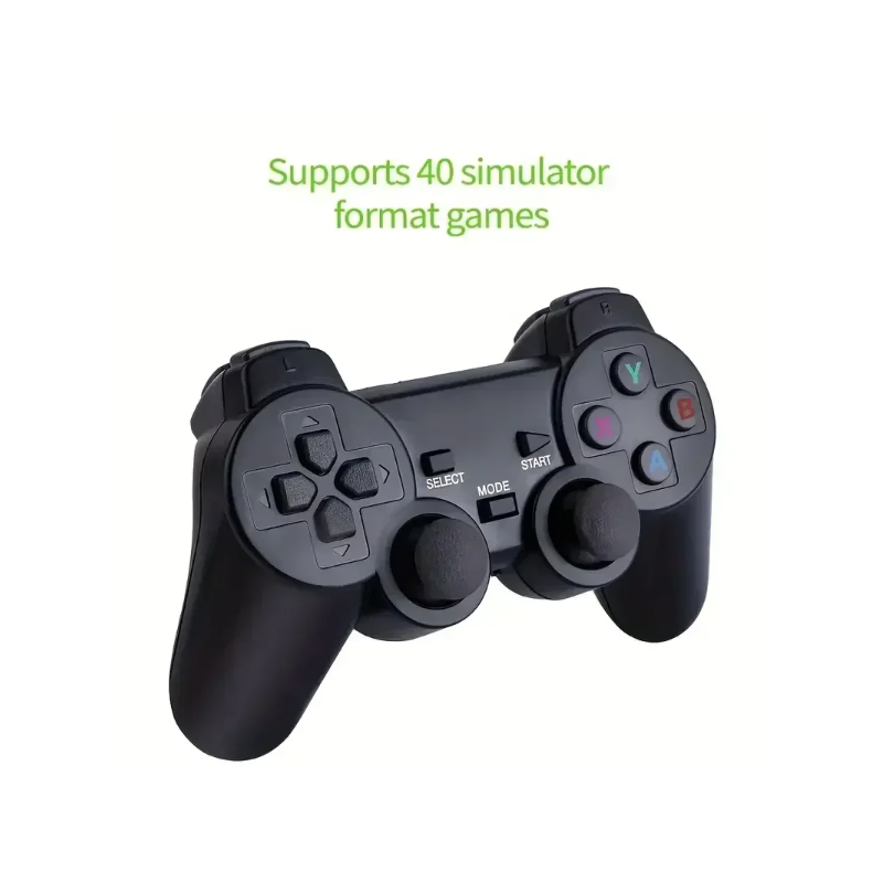 Consola de videojuegos M8, controlador inalámbrico doble 2,4G, Game Stick, juegos Retro 4K