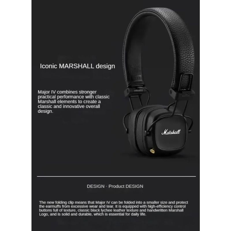 Marshall Major IV 4 Auriculares Bluetooth