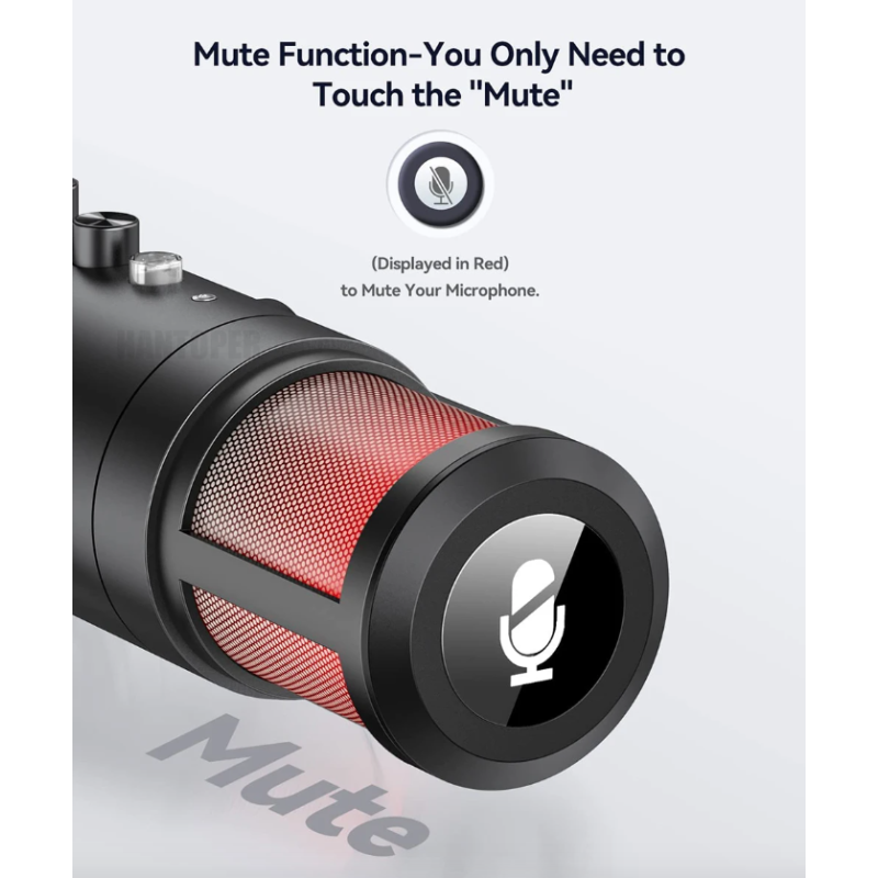 MU900PRO RGB Micrófono USB Micrófonos Condensadores Profesionales