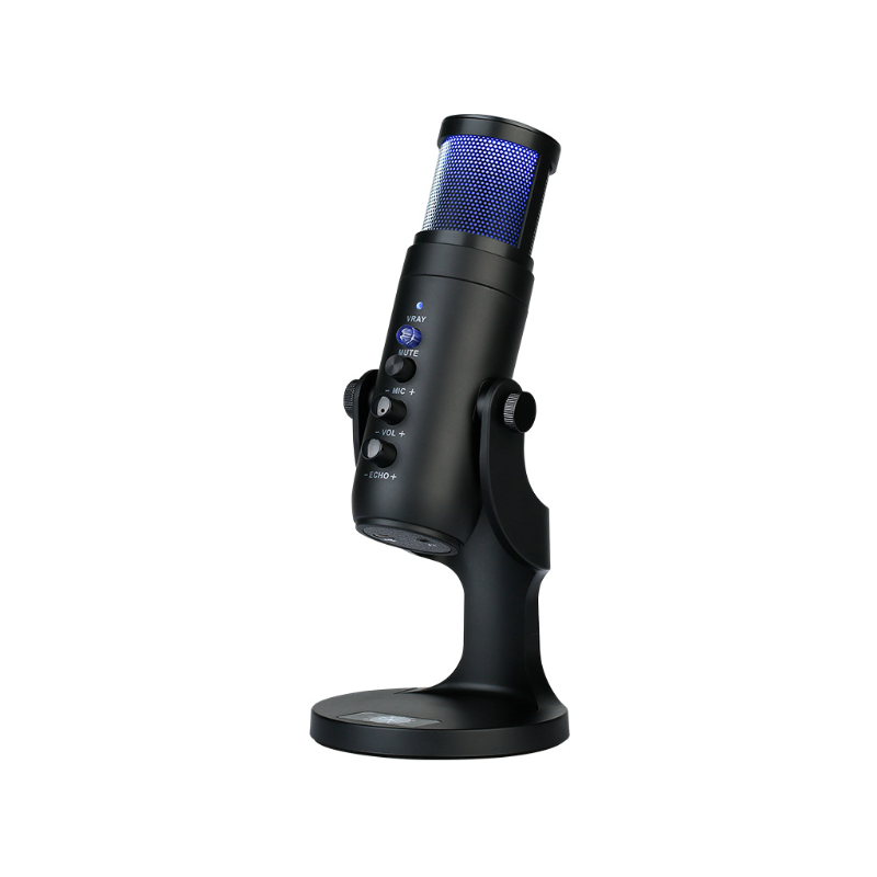 MU900PRO RGB Micrófono USB Micrófonos Condensadores Profesionales