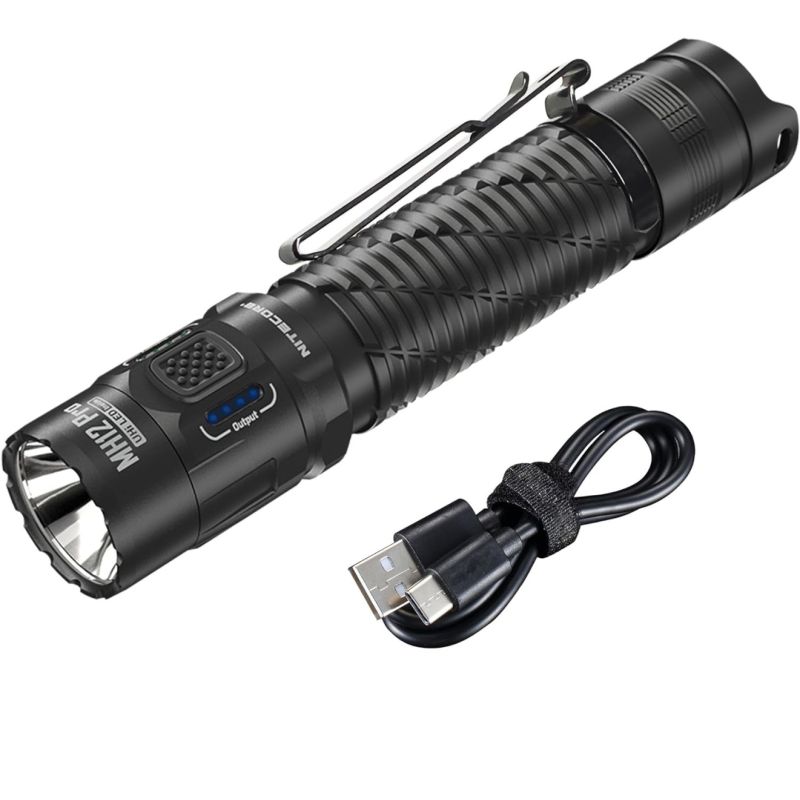 Linterna recargable Nitecore MH12 Pro de 3300 lúmenes USB-C