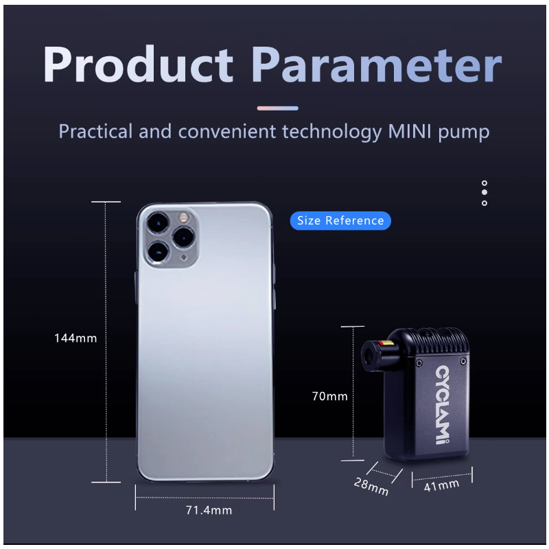 Mini bomba de aire eléctrica para bicicleta, inflador inalámbrico portátil, válvula Presta Schrader, accesorios para bicicleta de montaña y carretera al aire libre