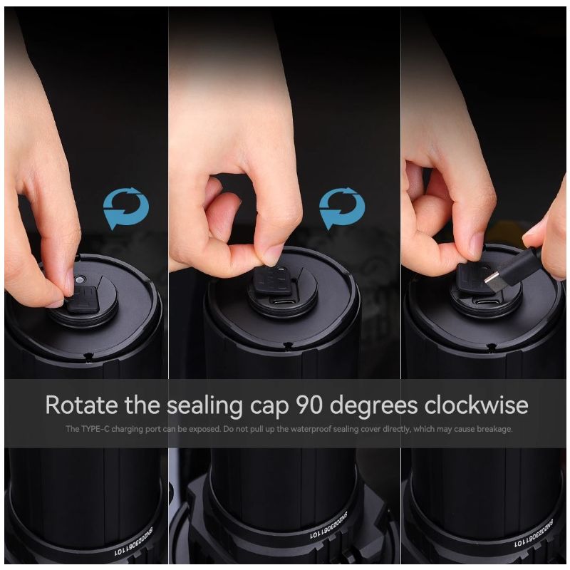 IMALENT MS32 Linterna LED de alta potencia de 200000 lúmenes