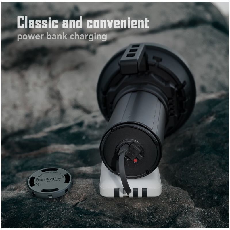 IMALENT MS32 Linterna LED de alta potencia de 200000 lúmenes