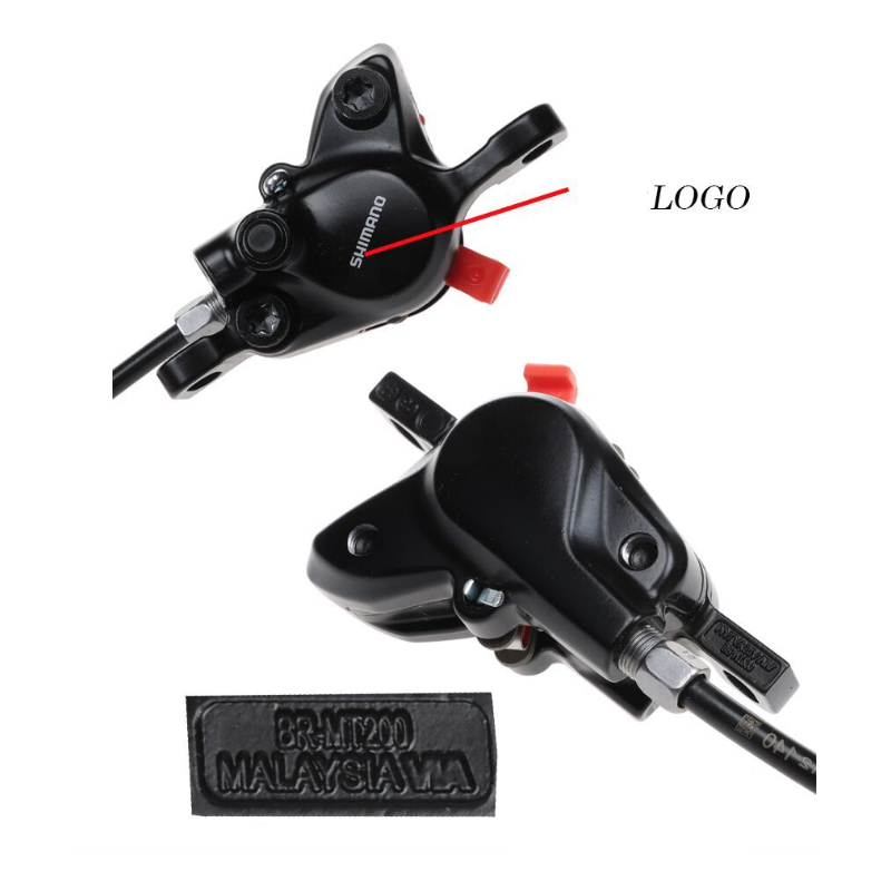 Shimano MT200 Freno MTB E-bike Freno de disco hidráulico Freno de bicicleta de montaña