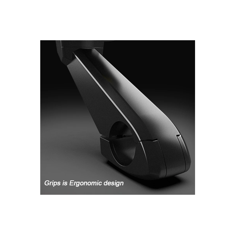 Faro de espejo retrovisor CarryBright CB800, luz de bicicleta de espejo trasero