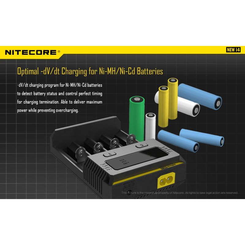 Nitecore New i4 Li-Ion Battery Cargador