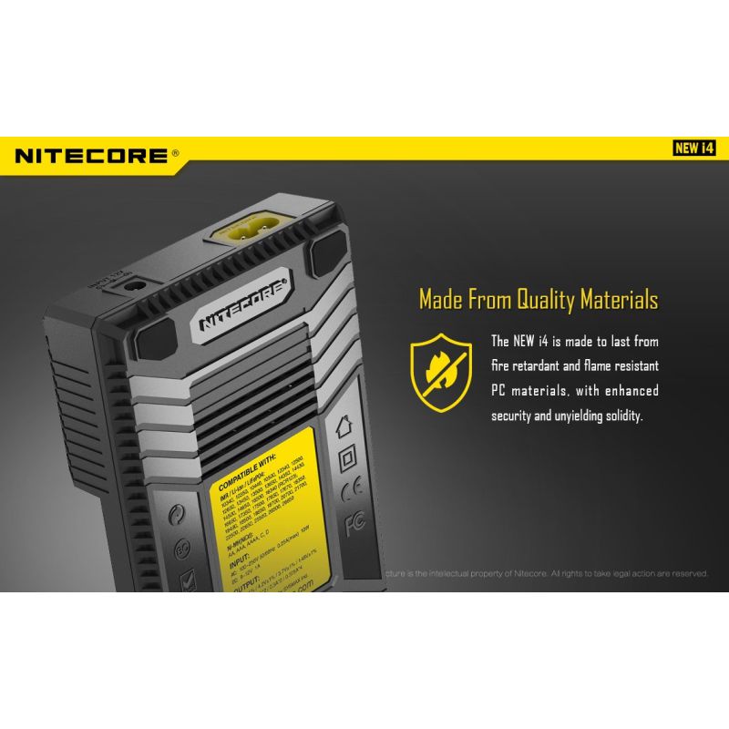 Nitecore New i4 Li-Ion Battery Cargador