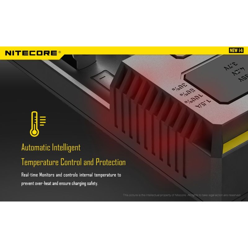 Nitecore New i4 Li-Ion Battery Cargador