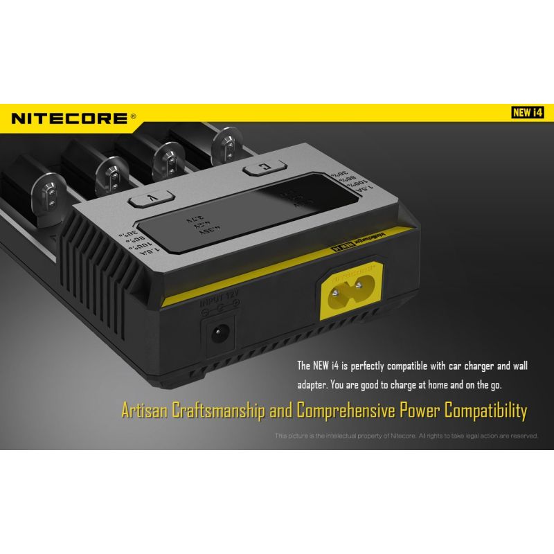 Nitecore New i4 Li-Ion Battery Cargador