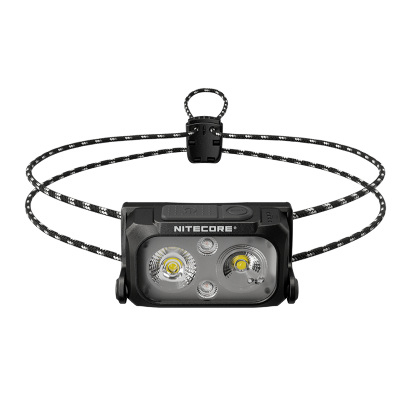 NITECORE NU25 UL 400 lúmenes LED USB-C carga linterna frontal recargable