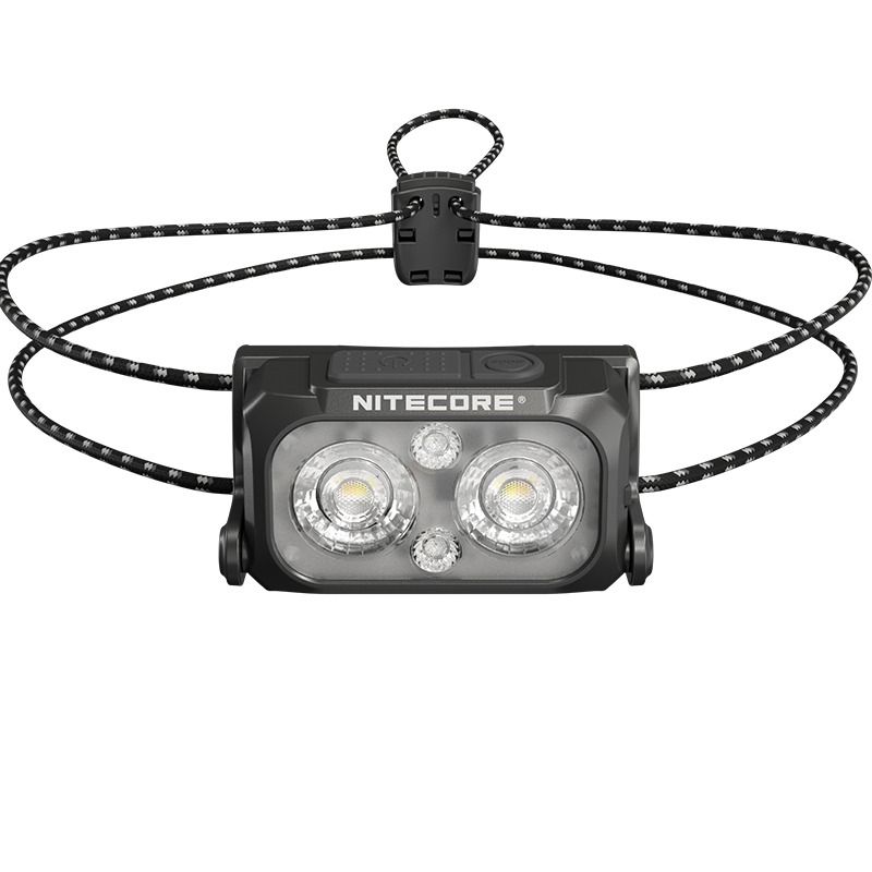 NITECORE NU25 Linterna frontal mejorada de 400 lúmenes USB-C recargable con tres fuentes de luz