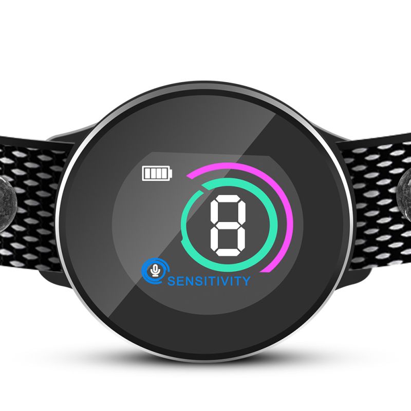 Entrenador de tapón de pantalla a color, suministros para mascotas antiladridos de perros