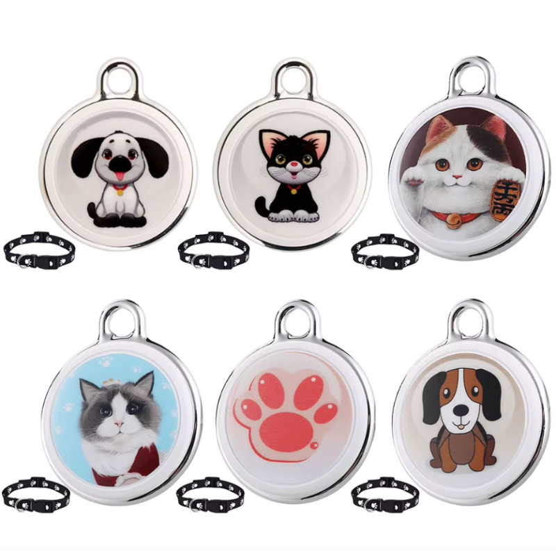 Rastreador de perros - Collar para perros Airtag - Rastreador GPS para perros con Android Airtag - Rastreador de mascotas