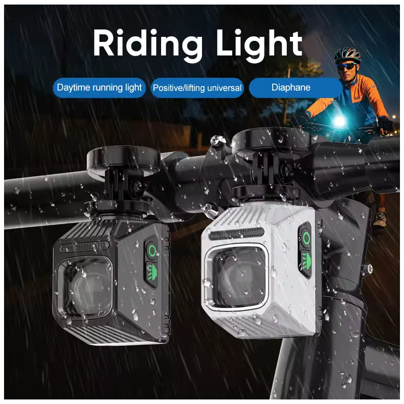 NiteBeam CL1600 Bicycle Hanging Lights Headlights Night Riding Bike Front Lamp MTB Road Anti-glare Flashlight Cycling Accessories