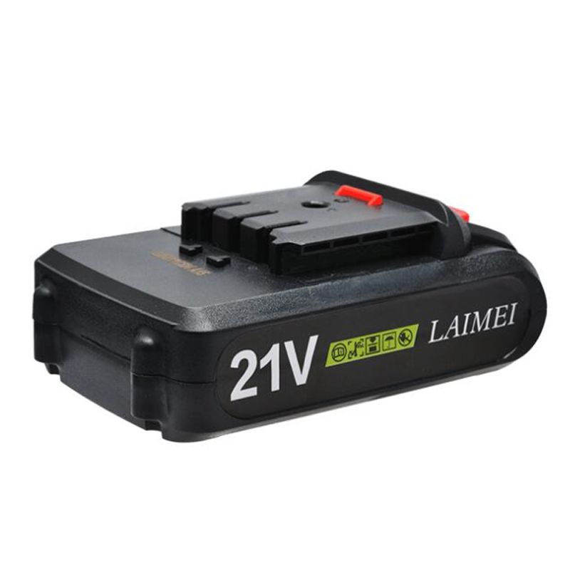  21V batería de litio Li-ion Herramientas de alimentación de la batería de la batería para el taladro recargable para el destornillador inalámbrico Batería eléctrica