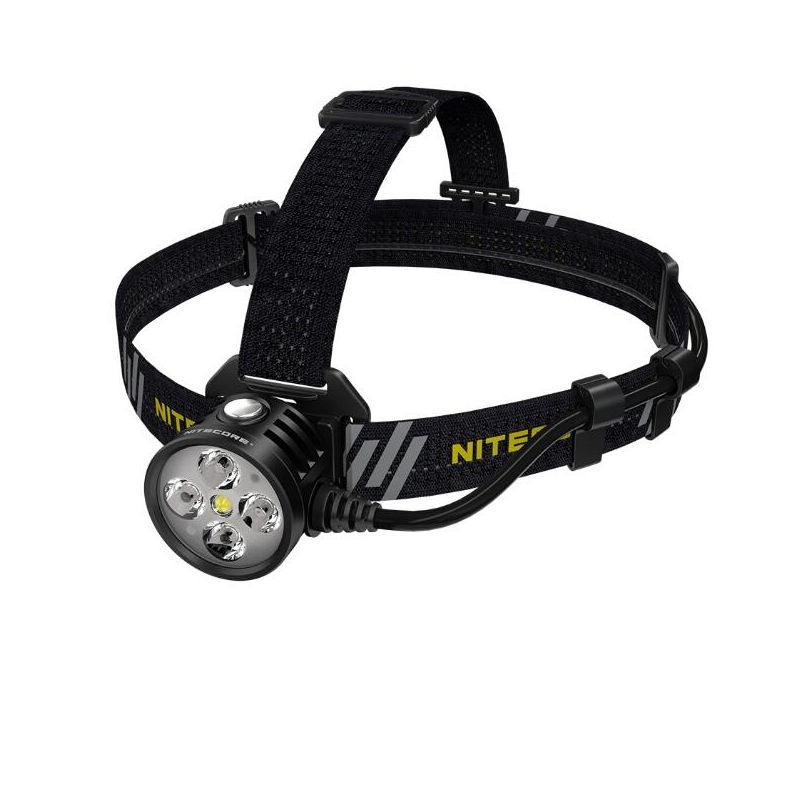 Nitecore HU60 4 x XP-G3 S3 LEDS  1 x xHP35 HD E2 LED 1600 Lumens Fotlight / Footlight Feurlamp