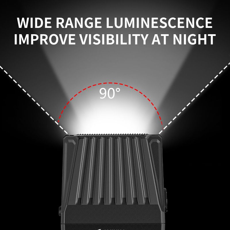 Luces delanteras colgantes para bicicleta SMILING SHARK EVO1700, luces delanteras para bicicleta recargables por USB-C