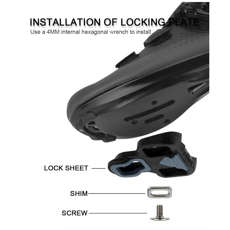 Pedal de bicicleta de carretera RACEWORK, diseño de fibra de carbono, rodamientos ultraligeros, Pedal para bicicleta profesional SPD Keo autoblocante