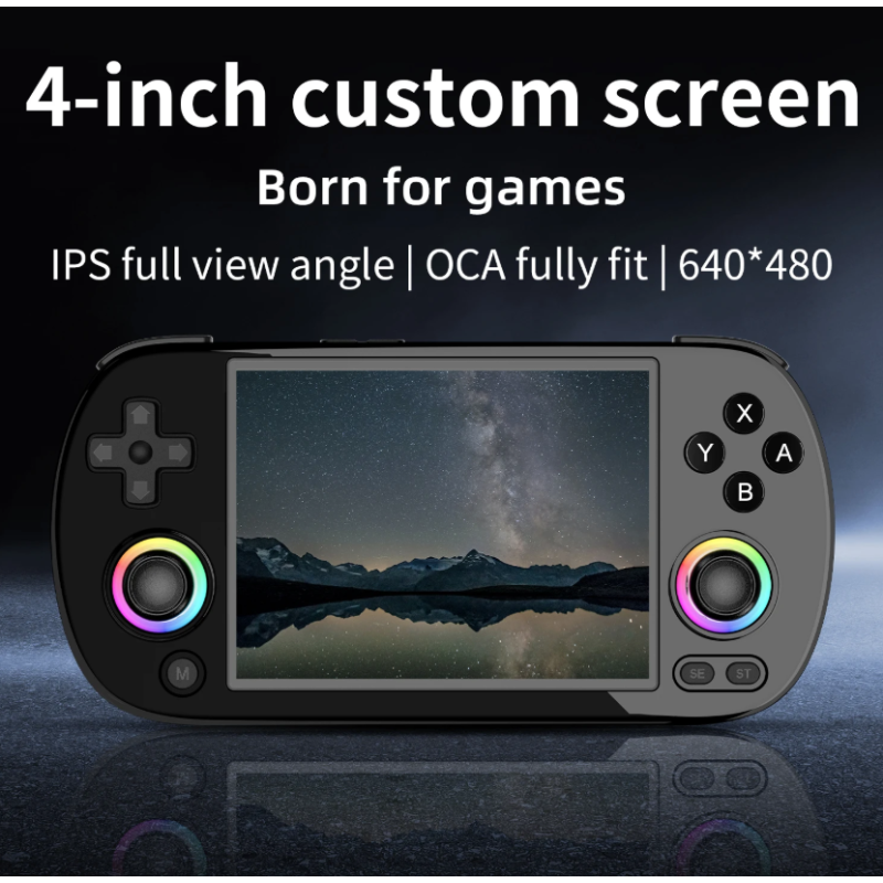 ANBERNIC RG40XX H Handheld Game Console Linux 64-bit System 4.0 inch IPS 3200mAh Retro Video Gaming Console