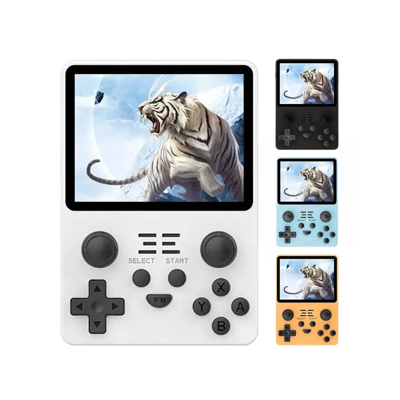 Consola de juegos portátil POWKIDDY RGB20S, sistema Retro de código abierto RK3326, pantalla IPS 4:3 de 3,5 pulgadas