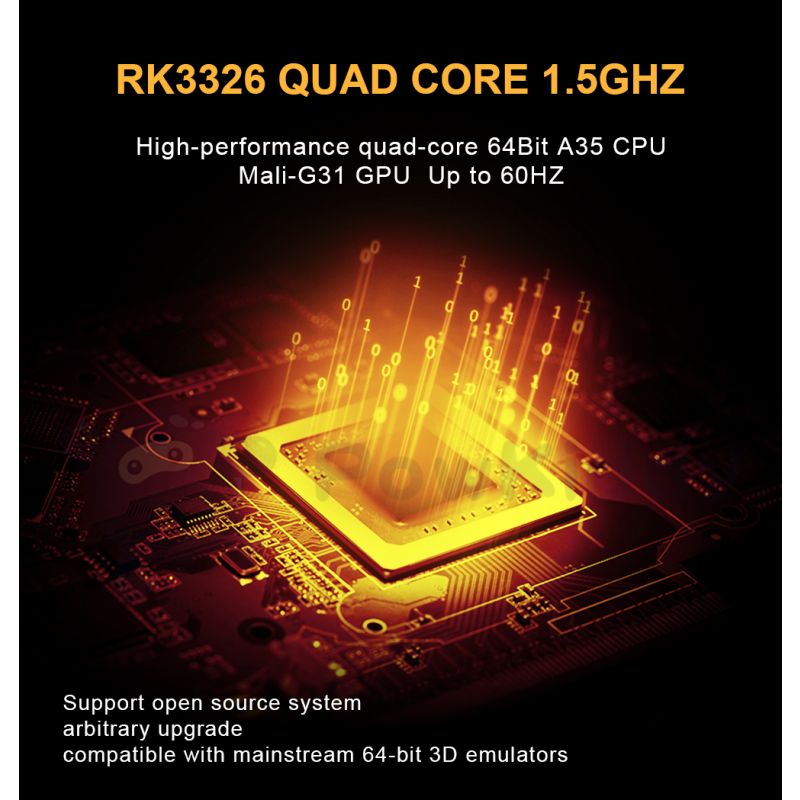 POWKIDDY, nueva consola de juegos portátil RGB20S, sistema Retro de código abierto RK3326, pantalla IPS 4:3 de 3,5 pulgadas, regalos para niños