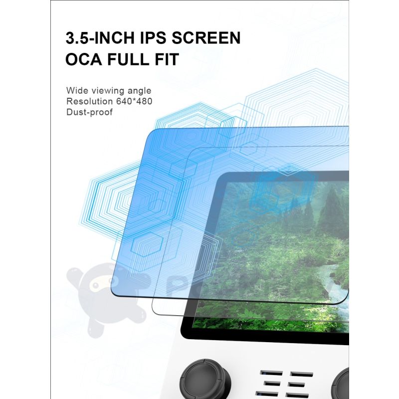 POWKIDDY, nueva consola de juegos portátil RGB20S, sistema Retro de código abierto RK3326, pantalla IPS 4:3 de 3,5 pulgadas, regalos para niños