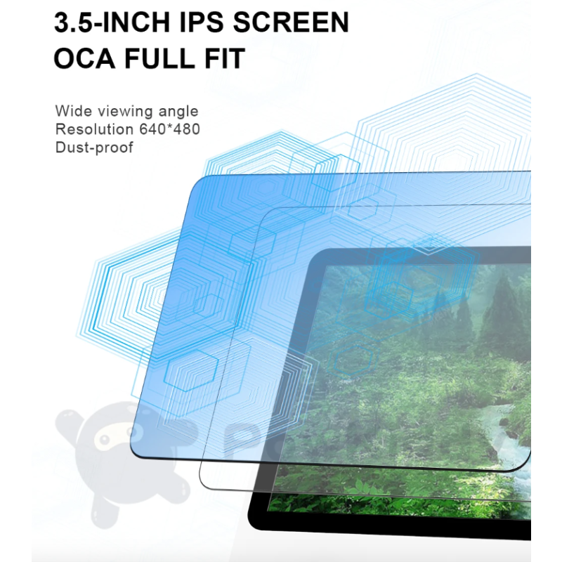 Consola de juegos portátil POWKIDDY RGB20S, sistema Retro de código abierto RK3326, pantalla IPS 4:3 de 3,5 pulgadas