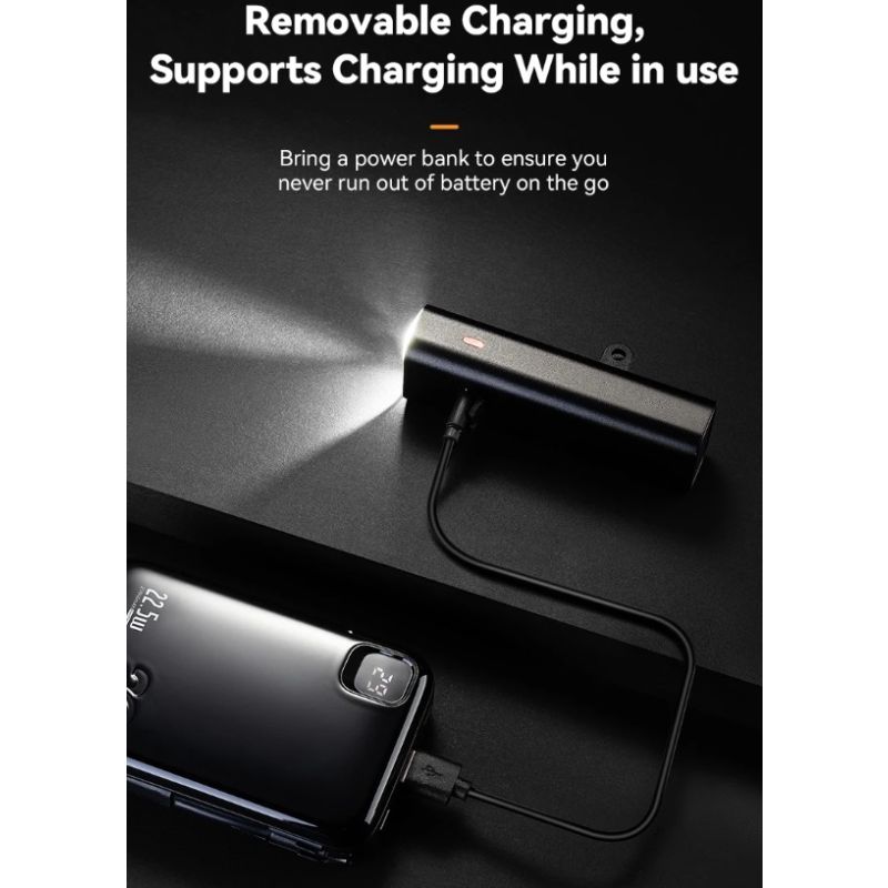 ROCKBROS RHL-1000LUMEN luz delantera de bicicleta impermeable tipo c recargable luz de bicicleta faro LED MTB lámpara de bicicleta