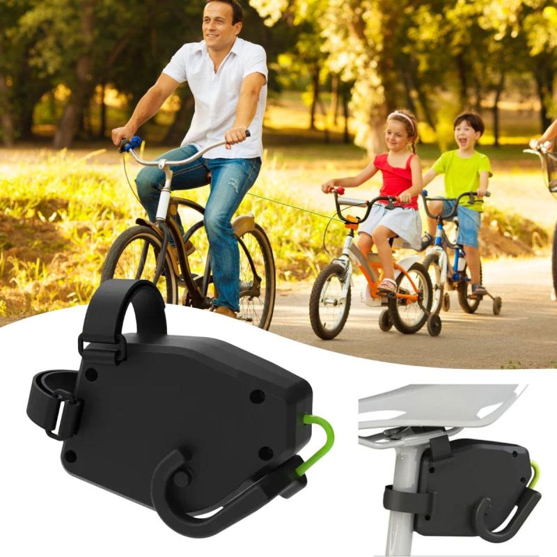 Cuerda de remolque flexible y retráctil para bicicleta, remolque para bicicleta de montaña, cuerda de tracción para padres e hijos, herramientas para ciclismo al aire libre