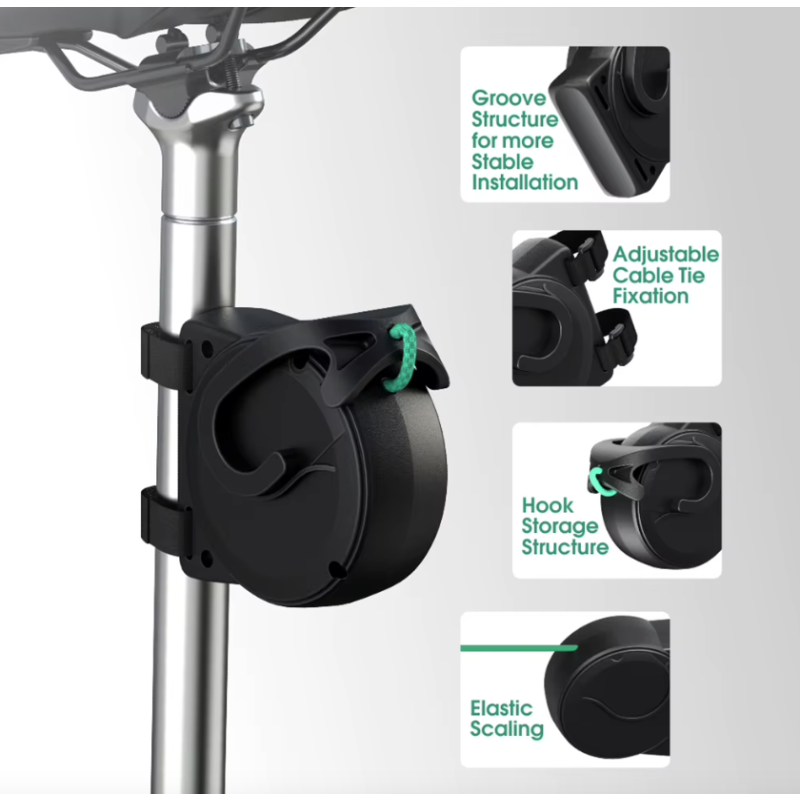 Cuerda de remolque flexible y retráctil para bicicleta, remolque para bicicleta de montaña, cuerda de tracción para padres e hijos, herramientas para ciclismo al aire libre